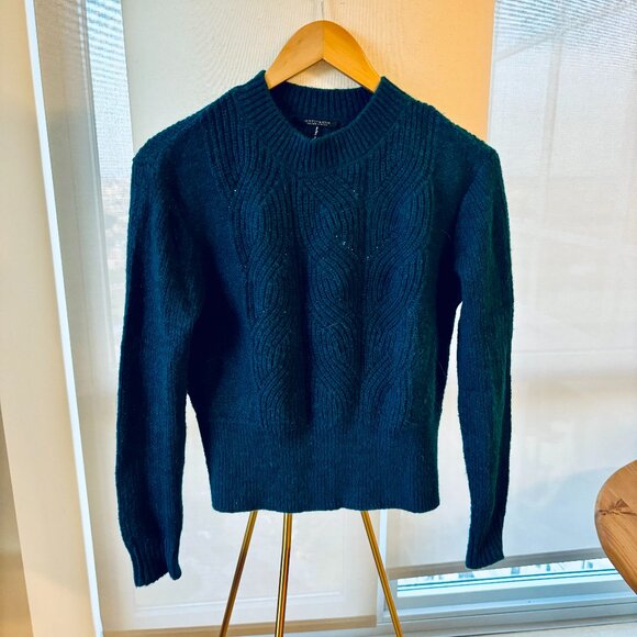 Scotch & Soda Cable Stitch Fuzzy Knit Sweater - Picture 2 of 6